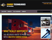 Tablet Screenshot of convoytechnologies.com